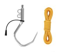 per Gancio Landing Hook 304 Acciaio per Mare e Lago per Gancio(Size M) | Acciaio 304, anti-, ideale acqua salata, gancio spesso, lunga durata