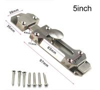 per garantire per tuo per porte con Una Nickel Spazzolato Slide Bullone Chiusura