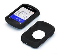 Per Garmin Edge 540/840 custodia in silicone per computer da ciclismo con pellicola salvaschermo temperato, custodia protettiva leggera per uso cronometro (A)