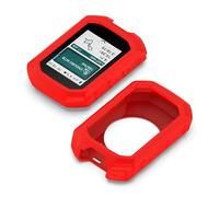 Per Garmin Edge MTB, custodia protettiva portatile in silicone antiurto antigraffio copertura completa, bordo MTB antipolvere leggero Soft Shell Protector (rosso)