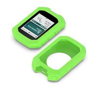 Per Garmin Edge MTB, custodia protettiva portatile in silicone antiurto antigraffio copertura completa, bordo MTB antipolvere leggero Soft Shell Protector (verde fluorescente)