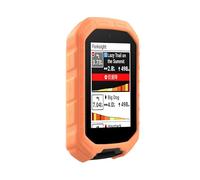 Per Garmin Edge MTB, custodia protettiva portatile in silicone antiurto, antipolvere, antigraffio, copertura completa, bordo MTB tinta unita (arancione)