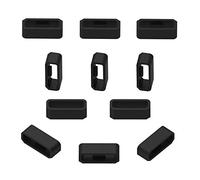 Per Garmin Vivosmart HR/HR + connettore anello di fissaggio in silicone fascia di sicurezza chiusura portiere, Pack of 10