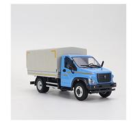 Per GAZ-C41A21 Camion Di Trasporto Pressofuso 1 43 In Lega Modello Di Auto FAI DA TE Statico Collezione Regalo Veicolo Da Collezione(Blu)