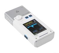 per GC-03 Rilevatore elettromagnetico di radiazioni nucleari, schermo a colori da 2,4 pollici, con retroilluminazione regolabile, per sicurezza industriale e F (bianco)