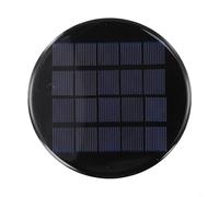 per Gdfnmogo pannello solare rotondo 120 mm 1,1 W 5 V PolyDisplayline mini modulo solare in silicone leggero portatile per progetti fai da te elettronica
