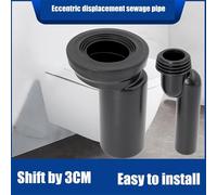 Per Geberit 405.116.00.1 Kit di collegamento scarico a parete per guarnizione WC