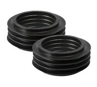 Per GEBERIT Guarnizione a cono in gomma a basso livello connettore per tubo di scarico 42 mm interno nascosto raccordo idraulico raccordo idraulico kit di installazione per bagno nero confezione da 2