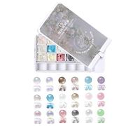 Per Gel Unghie - Palette Con Gradiente A 18 Scomparti Asciugatura Rapida Lunga Durata | Smalto Gel Per Unghie - Per Donne Mamme Salone Casa Festa Vacanze Estate Matrimonio Quotidiano