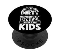 Per genitori stanchi - due bambini PopSockets PopGrip Adesivo