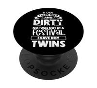 Per genitori stanchi - figli gemelli PopSockets PopGrip Adesivo