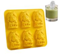 per Ghiaccio | 6 Cavità a Gesù Sformatura Facile in Silicone Alimentare | Forme in Silicone per Ghiaccio con Gesù e Agnello | per Freezer Domestico, Cocktail, Bourbon, Succo di Frutta,