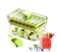 Per Ghiaccio 68 Cubetti Con Coperchio-E Contenitore A Rilascio