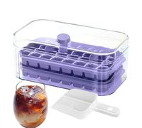 per ghiaccio, a pressione a 2 , facile rimozione con 64 scomparti | Stampo per congelatore con grande capacità per whisky, cocktail, succhi di frutta, vino, bar, feste, casa, vacanze, matrimoni