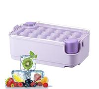 per ghiaccio con coperchio per congelatore | Riutilizzabili, di grande capacità e facile da staccare - Secchio con contenitore incluso, per cucina, campeggio, frutta, cioccolato