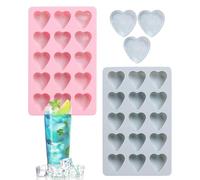 per Ghiaccio da Congelatore | Set da 2 Riutilizzabili per Cioccolato - Stampo per Ghiaccio | per Feste, Matrimoni, Ristoranti, Hotel, Picnic, Campeggio, Casa e Riunioni di Famiglia