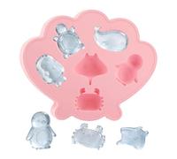 per Ghiaccio in Silicone per Congelatore | Stampo in Silicone a Forma di Animale | per Feste, Eventi, Cucina, Campeggio, Picnic,per Campeggio Picnic Ristorante Compleanno Riunione Familiare Festa Cuci