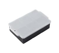 per ghiaccio in silicone, vassoi per ghiaccio con coperchi, vassoio per la produzione di ghiaccio 6 grid, Maker riutilizzabile per uso alimentare resistente alle fuoriuscite di fuoriuscite per