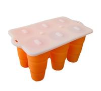per ghiaccioli, 6 cavità, in silicone, a prova di perdite, utensili da cucina e gadget per l'estate, campeggio, dessert, cucina, cibo, torte