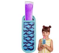 per ghiaccioli, per congelatore, per bambini, isolante in neoprene con disegni , borsa protettiva riutilizzabile per snack a mani libere per feste estive