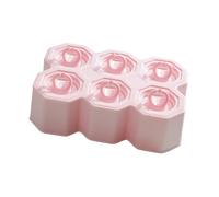 per ghiaccioli - per gelati | per lecca-lecca | 6 Grid Easy Release Macchina per stampaggio glaciale | I ghiaccioli fatti in casa riutilizzabili intrecciati con bastoncini | Pop