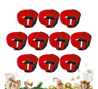 per ghirlande di Natale sulla ringhiera, 10 Pezzi, Regolabili, in Nylon, per Esterni, da Giardino, Piante Verdi, Porta Anteriore, Ingresso caminetto