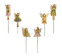 per giardini delle fate - Figure di Fata per il giardino, vaso di fiori di fate | Figure da giardino in resina, ornamenti decorativi per le fate da giardino o come decorazione