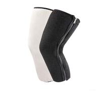 per ginocchiera Doppio per strato Lana Sintetica 40cm per ginocchiera | per Doppio per strato spesso, laterale, polsino elastico, 50cm lunghezza, nero universale(White-40cm)