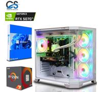 Per giochi PC Ryzen 7 7800X3D RTX 5070 Ti 16GB 32GB DDR5 1TB NVMe SSD Win 11