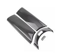 PER GLC-class X253 Coperchio Pulsante Pannello Scatola Bracciolo Centrale | 4 Pezzi Accessori Interni Auto In Fibra Di Carbonio Interruttore Striscia Decorazione Interni Auto(Carbon Fiber)