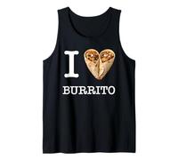 per Gli Amanti della Cucina Messicana: I Love Burrito Canotta