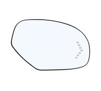 Per GMC per Sierra per Yukon Lente in vetro per specchietto retrovisore con segnale riscaldato con angoli ciechi 15874992 Vetro Specchio Retrovisore(Giusto)