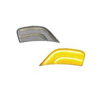 Per GMC Per Yukon Per Denali 2021 2022 2023 2x LED Luce Di Posizione Laterale Per Parafango Anteriore Indicatori Retrovisori(C Yellow Light)