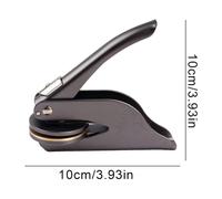 per goffratura per libri, per goffratura | Goffratrice per libri in metallo | per manuale per diari fai-da-te, goffratore per sigilli personali per, biglietti da visita, carta, timbri