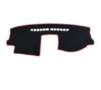 Per Golf 5 MK5 2004 2005-2009 Center console mat Dashboard Cover Pad Mat Dash Parasole Tappeto Accessori Auto Parti automobilistiche(Red,RHD)