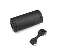 Per Golf 6 Per Mk6 Per Polo Per Sagitar Per Bora Per Santana Copertura Treccia Volante Dell'auto Protezione Volante(Black(Hole)-1PC)