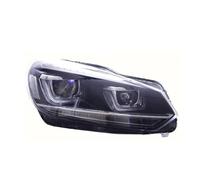 per Golf 6 per Mk6 R20 2010-2012 Stile Auto Fari A LED DRL Segnale di Movimento H7 D2H HID Bi Xenon Accessori per Fari Gruppo Faro Anteriore(4300K White Yellow,55W)