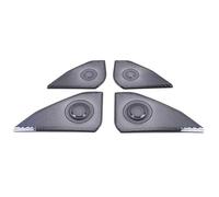 Per Golf 8 Per MK8 Copertura Altoparlante Audio Per Auto Rivestimento Altoparlante Porta Accessori Auto Finiture Interne Adesivi Interni Auto Copertura Bocchetta Condizionata Dell'auto(Black a)