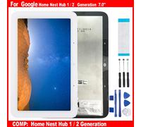 Per Google Home Nest Hub 1 Generazione/2 Generazione 7.0 Hub1 Hub2 Display LCD Touch Screen Digitizer Assembly Parti di ricambio