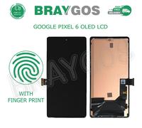 Per Google Pixel 6 GB7N6 OLED LCD Display Touch Screen Digitizer + Cornice Bezel