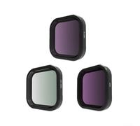 Per GoPro compatibile ND Filter Pack ND8 ND16 ND32 ND64 CPL UV per Hero 12 11 10 9 8 7 Supporto Cinematic Motion Blur e Enhancement (3 in 1)