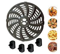 Per Gourmia Accessorio Griglia Piastra Crisper per Cucinare Sana in Friggitori a