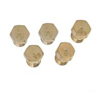 per GPL Gas Jet Ugello Set 5pcs Ottone Bruciatore Iniettore per GPL