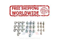 Per Grasso Capezzoli Assortito 30pcs 1450/0001 1450/0002 JCB Pala Meccanica 3CX