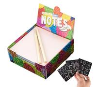 per grattare, set di arte di gratta e grattare | Taccuini di artigianato e arte da grattare | Forniture artigianali creative di carta da grattare per bambini piccoli, 100 fogli, per e tutto