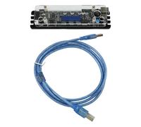 per GRBL 32bit USB-B 2- Scheda di controllo Grbl 32Bit e supporta la connessione del controller offline Quando si collega la scheda progettata per un uso duraturo con una durata adeguata e altre