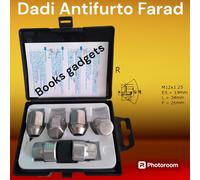 Per Jeep Renegade fino al 2013 Kit Dadi Antifurto Farad per Cerchi Acciaio