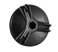 Per GROM MSX125 2013-2025 Accessori Di Protezione Per Il Tappo Di Riempimento Dell'olio Motore CNC Per Moto RISPOSTAKBAH(Black)