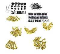 Per GROM MSX125 CBR500R CB500F X Per BMW Viti Dadi Carrozzeria Bulloni Carenatura Moto Viti Cupolino(Yellow)