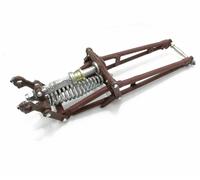 Per gruppo forcella trave molla anteriore Royal Enfield 500cc nero e cromato
